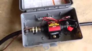 DIY Fuel siphon pump in action [upl. by Ramraj786]