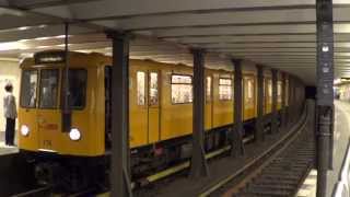 UBahn Berlin  UBahnhof TheodorHeussPlatz U2 HD 1080p [upl. by Conard]