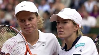 Kim Clijsters vs Justine Henin 2001 Roland Garros Semifinal Highlights [upl. by Nerrol434]