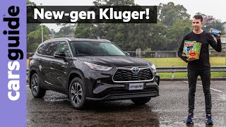 Toyota Kluger 2021 review Toyotas newgeneration familyfocused sevenseat SUV Toyota Highlander [upl. by Ekle512]