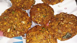 Valaipoo vadai Red in Tamilbanana flower vadai Recipeருசியான வாழைப்பூ வடை செய்வது எப்படி [upl. by Nikos]