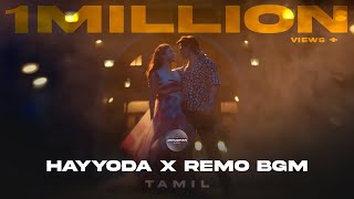 Hayyoda x Remo BGM TAMIL  Jenushan  Anirudh [upl. by Aicsile]