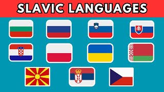 Colors  SLAVIC Languages COMPARED [upl. by Mure235]