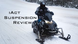 iAct Suspension review  Arctic cat ZR 8000 ctec [upl. by Shanta355]