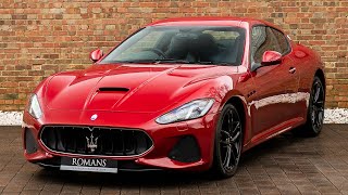 2017 Maserati GranTurismo MC  Rosso Trionfale  Walkaround Interior amp Exhaust Sound  High Quality [upl. by Airamat]