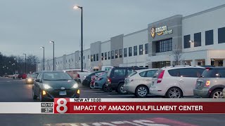 Amazon fulfillment center brings economic opportunity union angst to Windsor [upl. by Seek]