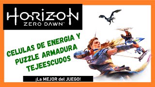 🏹LOCALIZACION CELULAS de ENERGIA y PUZZLE arsenal antiguo ARMADURA TEJEESCUDOS  Horizon Zero Dawn [upl. by Moynahan]