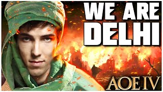 We Are Everywhere We Are Legion WE ARE DELHI  AoE4  Grubby [upl. by Baese]