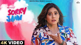 MISS POOJA  Sorry Janu Official Video Young Army  Punjabi Songs 2024  Gane [upl. by Locke]