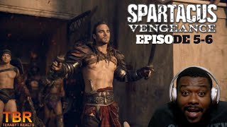 SPARTACUS REACTION SEASON 2 EPISODE 5 AND 6  GANNICUS RETURNS [upl. by Adnarym]