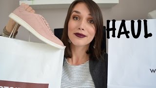 HAUL soldes hiver 2017 Caroll Comptoir des Cotonniers Camaïeu [upl. by Ellicec]