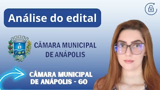 Concurso Câmara de Anápolis GO Análise do Edital 2023 [upl. by Erdah842]