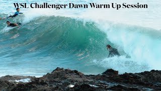 WSL Dawn Warm Up Session  Snapper Rocks  28 April 2024 [upl. by Larret]