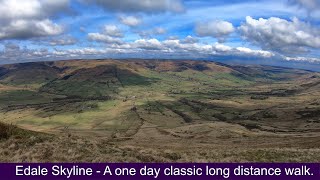 The Edale Skyline A classic challenging one day walk in the Peak District [upl. by Lazos96]