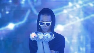 Crystal ball performance Contact Juggling Amazing Performer [upl. by Adiazteb390]