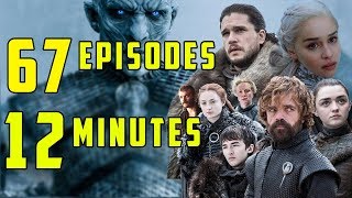 Complete Game of Thrones Recap Every Episode in 12 Minutes [upl. by Eittah]