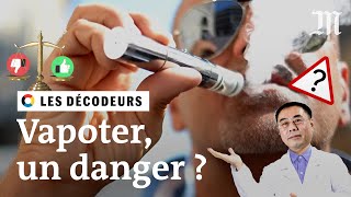 Cigarette électronique  le vapotage estil dangereux  LesDécodeurs [upl. by Piegari]