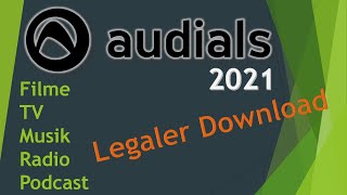 Audials One 2021 Legal Film und Musik Downloads mit nur einer Software Testbericht [upl. by Notliw]