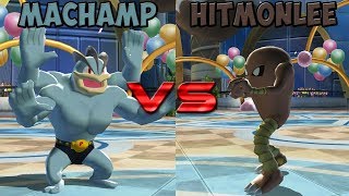 Pokemon battle revolution  Machamp vs Hitmonlee [upl. by Krefetz]