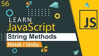 JavaScript String Methods Tutorial in Hindi  Urdu [upl. by Massimiliano]