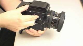 Shooting a Bronica SQA without film [upl. by Aizahs]