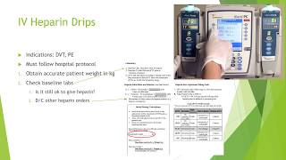 Continuous Heparin Infusions [upl. by Damicke]