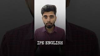 💥🤯🚨IPE 2024  IPE ENGLISH EXAM TIPS  ts ipe  ap ipe  ipe2024 [upl. by Lymann6]