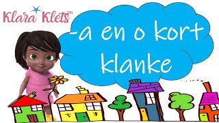 Kort KlankeVokale  Woorde met o en a Leer Spelling saam met Klara Klets [upl. by Ecile998]