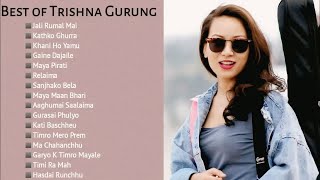 THRISHNA GURUNG SONGS 2080  Trishna Gurung Greatest Songs Collection 2024💕 BEST OF TRISHNA😍 [upl. by Annaik]