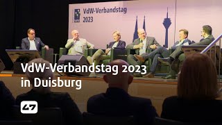 STUDIO 47 live  VDWVERBANDSTAG 2023 IN DUISBURG [upl. by Hsetim435]