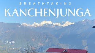 Best view of Kanchenjunga from Pelling with colour transitions Sleeping buddha peak of Kanchenjunga [upl. by Shaine]