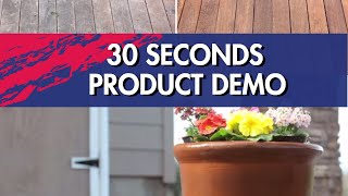 Product Demonstration  How 30 SECONDS Outdoor Cleaner Works [upl. by Ringsmuth]