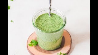 Creamy Cilantro Sauce [upl. by Nalym]