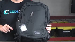 WENIG Anti Theft Travel Laptop Backpack with USB Charging Port Lock Review [upl. by Dru387]