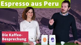 Espresso aus Peru Zwei saisonale Kaffees  César und Chirinos [upl. by Weir]