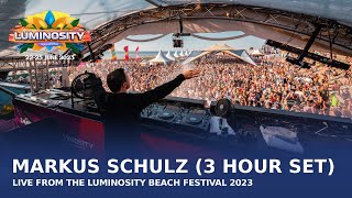 Markus Schulz 3 Hour Set live at Luminosity Beach Festival 2023 LBF23 [upl. by Revlys]