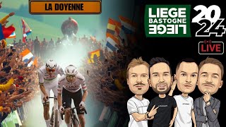 POGI BASTOGNE POGI  LIVE REACTION ultimi 50 km LIEGI BASTOGNE LIEGI 2024 [upl. by Aenat318]