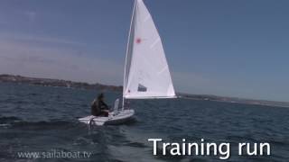 How to Sail  Understanding the wind on a 2 person sailboat Points of sailing [upl. by Salsbury]