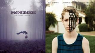 Radioactive Centuries  Fall Out Boy vs Imagine Dragons Mashup [upl. by Rotciv]