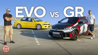 Toyota GR Yaris vs Lancer EVO 8 LIMITKA Kalle Rovanperä Edition  volanttv test [upl. by Currey410]