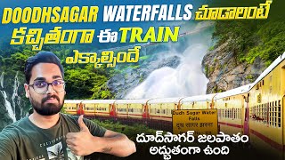 DoodhSagar😍 Waterfalls చూడాలంటే ఈ Train ఎక్కాల్సిందే  Madgoan To Hubli Amaravati Express Train Vlog [upl. by Nisse596]