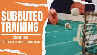 Subbuteo Training  An introduction to shooting [upl. by Giverin423]