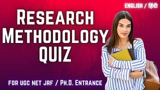 Research Methodology Quiz [upl. by Nawor]