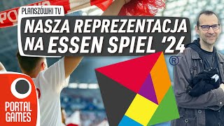 Planszówki TV  Nasza reprezentacja na Essen Spiel 24 [upl. by Yelnoc44]