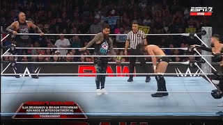 Jey Uso y Damien Priest Vs El Dia Del Juicio  WWE Raw 2 SETIEMBRE 2024 [upl. by Aninad]