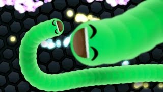 Slitherio  Jelly is EVERYWHERE Epic Moments [upl. by Kliber]