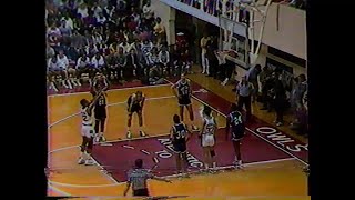 Feb 1988  Penn State Nittany Lions at 1 Temple Owls from McGonigle Hall [upl. by Einobe]