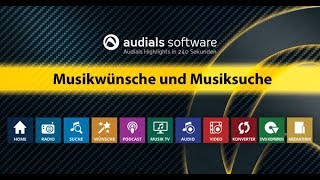 Audials in 240 Sekunden  Musikwünsche amp Musiksuche [upl. by Pavlov26]