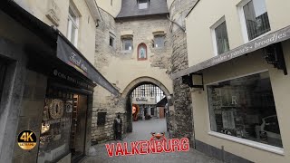 Valkenburg Walking Tour 4K Ultra HD [upl. by Ossy]