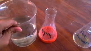 Chloride determination in water  Qualitative analysis  Analytical Chemistry [upl. by Kym]